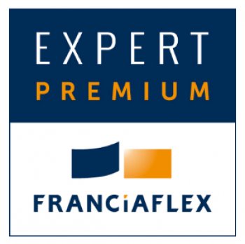 Logo Franciaflex – rideau métallique Paris